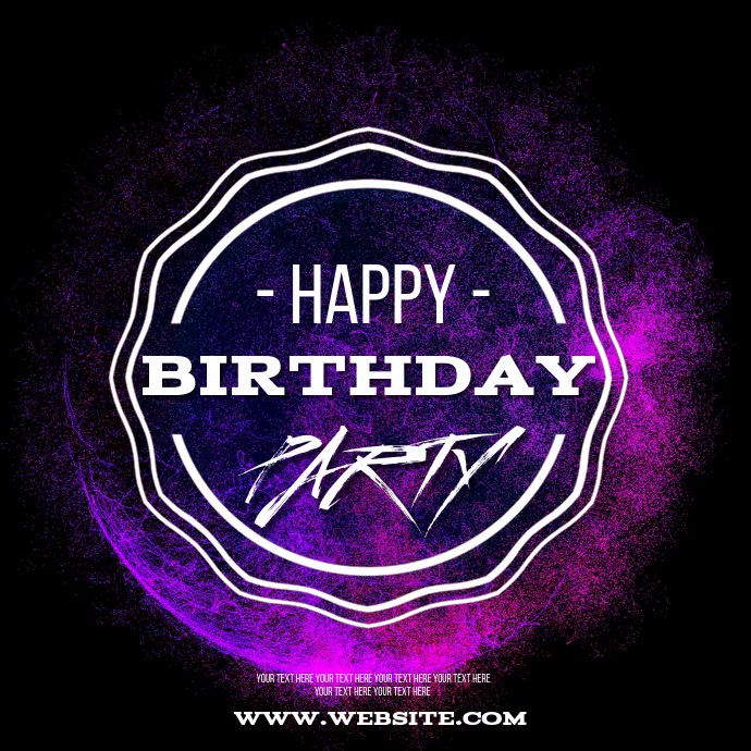 Modele Carte De Joyeux Anniversaire Video Instagram Postermywall Modele Carte De Joyeux Anniversaire Video Instagram Postermywall