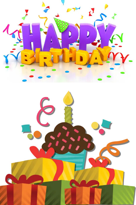 Happy Birthday Card Vorlage Postermywall
