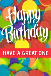 happy birthday cumpleaños Tumblr Graphic template