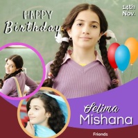 Happy Birthday Template | PosterMyWall