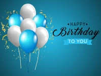 Happy Birthday Yard Sign template