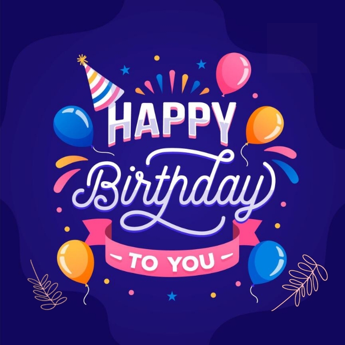Happy Birthday Design Template PosterMyWall Happy Birthday Design Template PosterMyWall