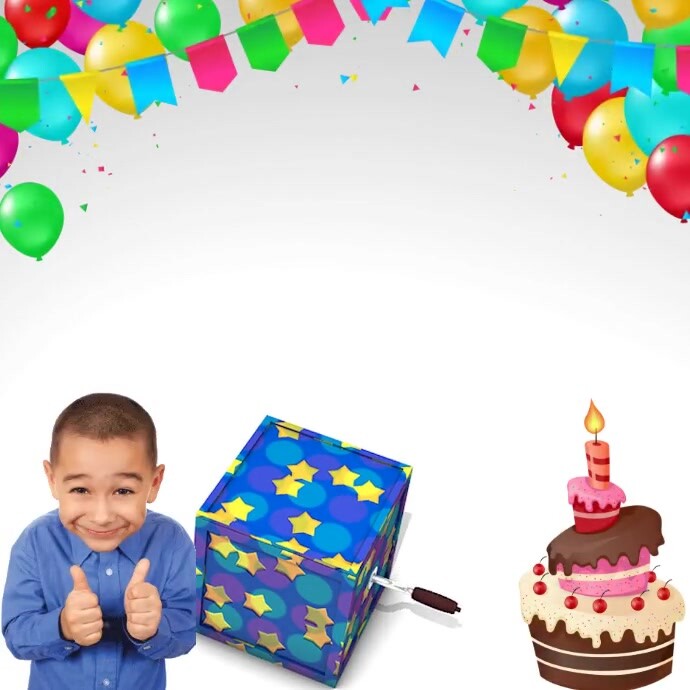 free and customizeable happy birthday templates -... Happy Birthday Template | PosterMyWall