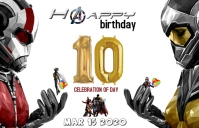 Happy  birthday Tabloid template