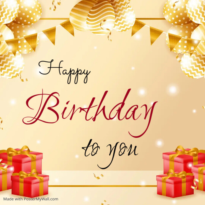 Happy Birthday Wishes Printable