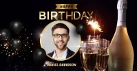 happy birthday Facebook Shared Image template