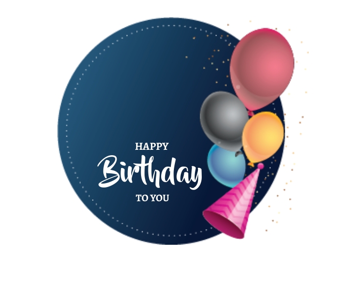 Happy Birthday Design Template Postermywall