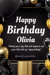 happy 18th birthday template PosterMyWall happy 18th birthday template PosterMyWall