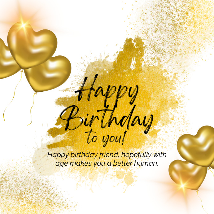 happy birthday friend heart Images High Quality Grahic Happy Birthday Friend Heart