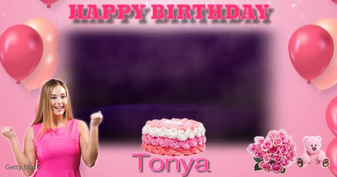 Happy Birthday Gambar Bersama Facebook template