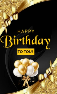 happy birthday US Legal template