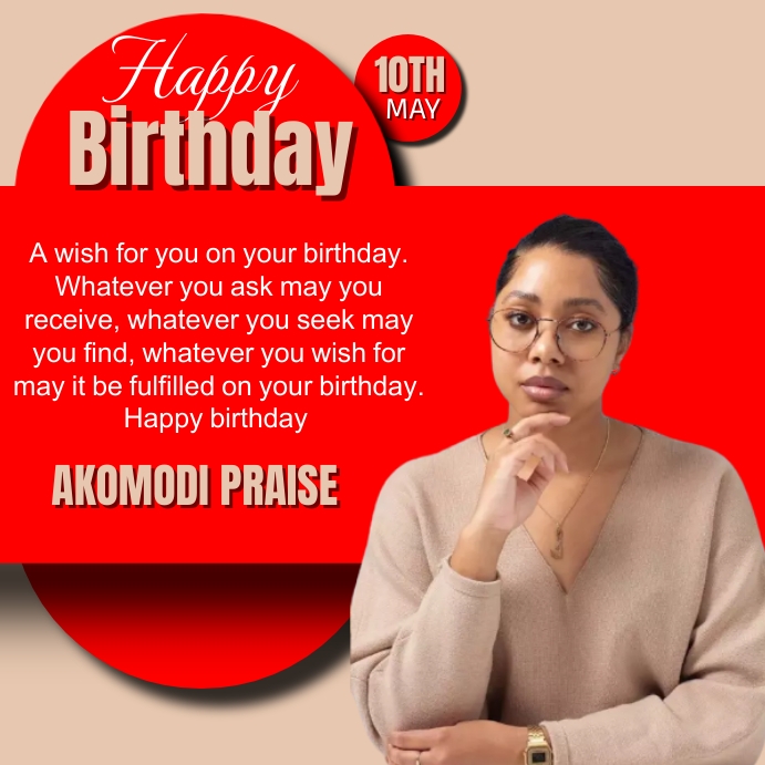 Happy birthday Template PosterMyWall