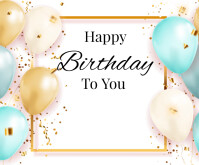 Happy Birthday Template | PosterMyWall