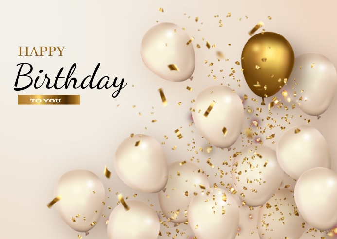 Happy Birthday Design With Balloon Template Postermywall Happy Birthday Design With Balloon Template Postermywall