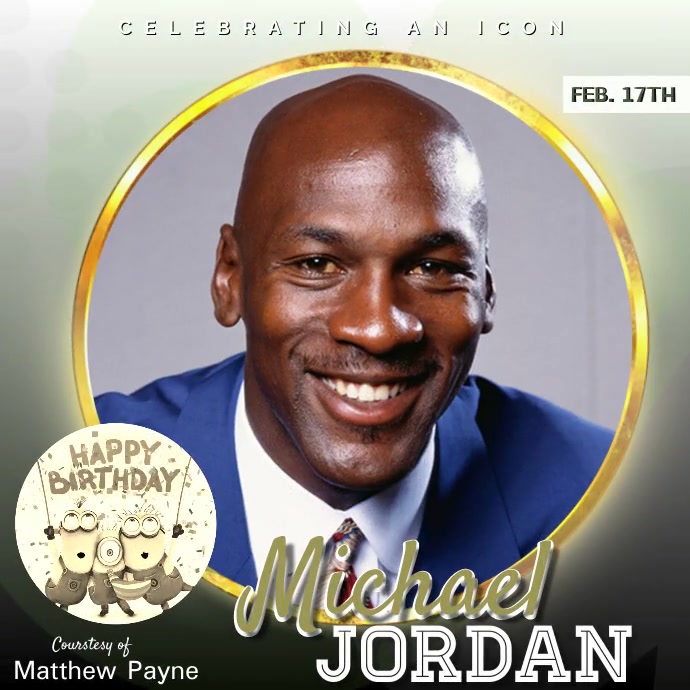 HAPPY BIRTHDAY ECARD Template PosterMyWall