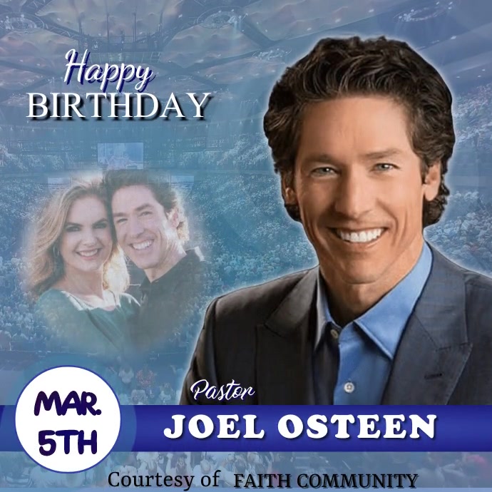 HAPPY BIRTHDAY ECARD Template PosterMyWall