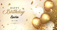 Happy Birthday Facebook image template