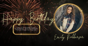 HAPPY BIRTHDAY facebook POST TEMPLATE