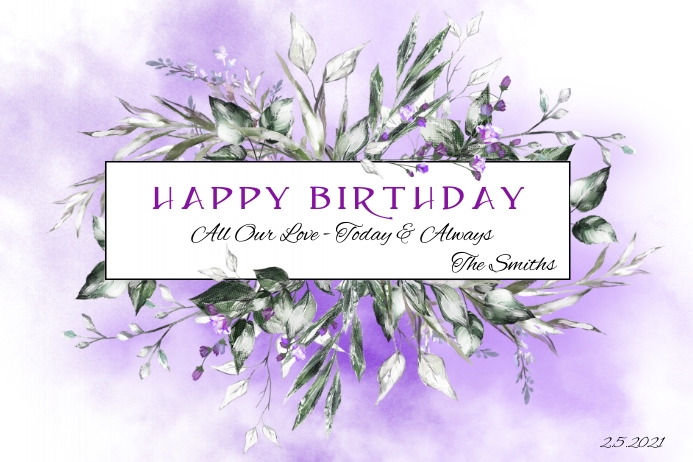 Modele Joyeux Anniversaire Fleurs Postermywall Modele Joyeux Anniversaire Fleurs Postermywall