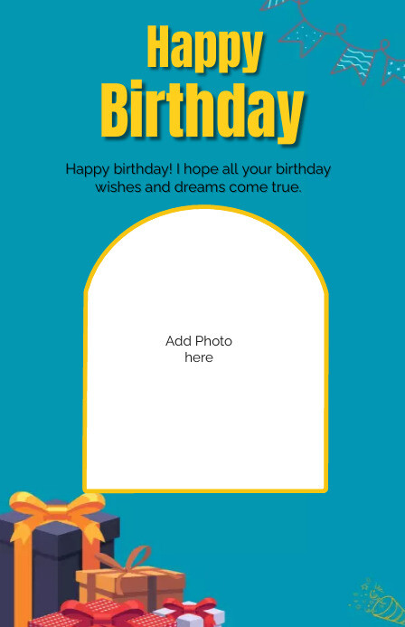 Happy Birthday Flyer Template PosterMyWall