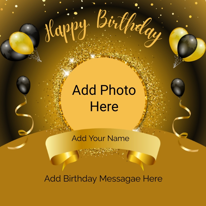 Happy Birthday Flyer Template PosterMyWall