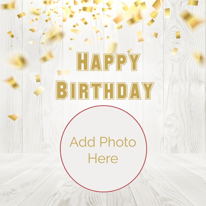 Happy Birthday Flyer Template PosterMyWall