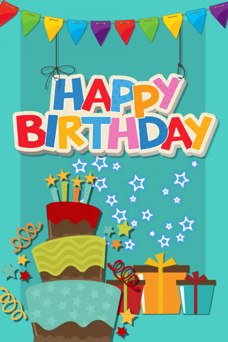 Happy Birthday Poster Template Free Printable Free Printable Template Happy Birthday Poster Template Free Printable Free Printable Template