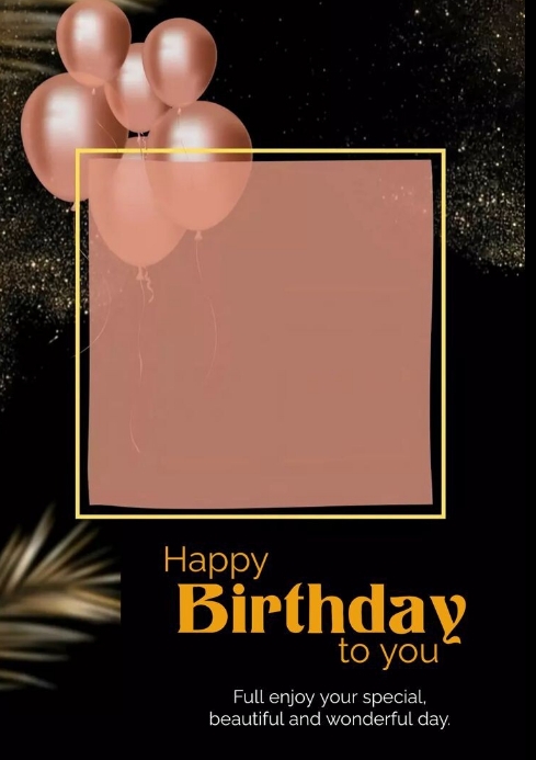 Happy birthday flyer template | PosterMyWall