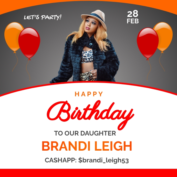 Copy of HAPPY BIRTHDAY FLYER TEMPLATE | PosterMyWall