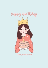 happy birthday flyer template | PosterMyWall
