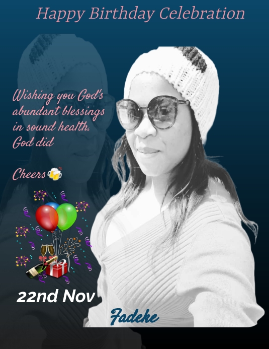 Happy birthday flyers Template | PosterMyWall