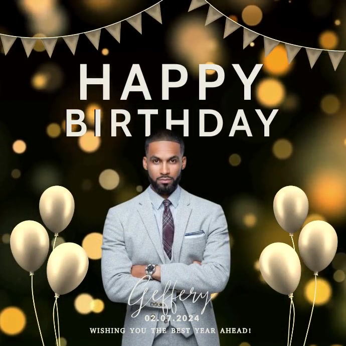 Birthday Celebration Square Template | PosterMyWall Birthday Celebration Square Template | PosterMyWall