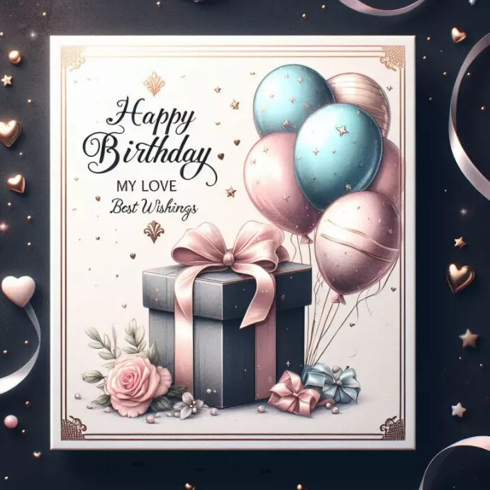 Happy Birthday Gift Card Template PosterMyWall happy-birthday-gift-card-template-postermywall