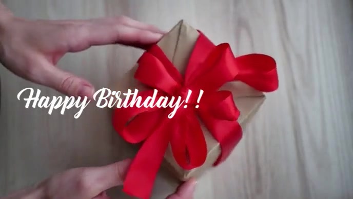 Modele De Video De Cadeau De Joyeux Anniversaire Postermywall Modele De Video De Cadeau De Joyeux Anniversaire Postermywall