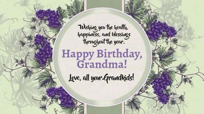 Feliz Aniversario Vovo Uvas Com Musica Modelo Postermywall Feliz Aniversario Vovo Uvas Com Musica Modelo Postermywall