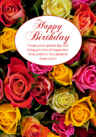 33 270 Happy Birthday Wishes Card Din Customizable Design Templates Postermywall 33 270 Happy Birthday Wishes Card Din Customizable Design Templates Postermywall