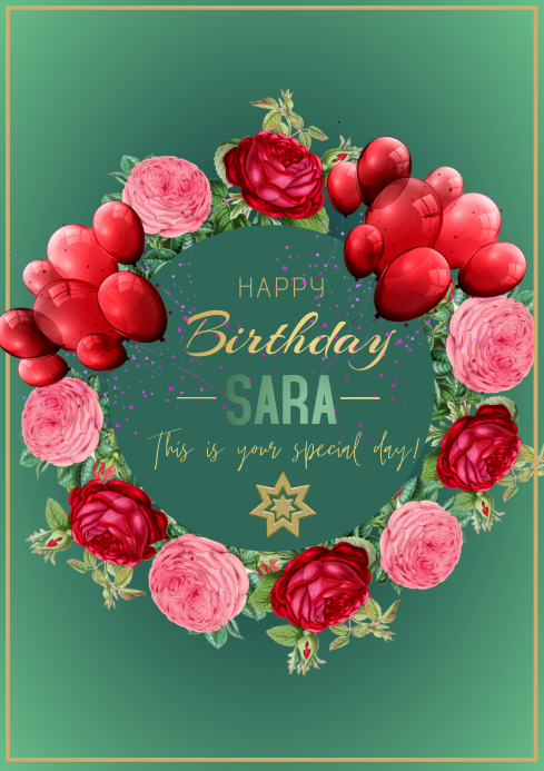 Happy Birthday Greeting Online Card Template Postermywall Happy Birthday Greeting Online Card Template Postermywall