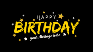 Happy Birthday Greetings Premium Template Facebook-covervideo (16:9)