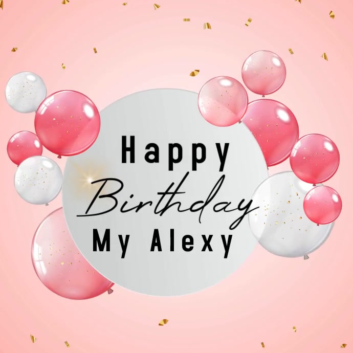 happy birthday instagram post template