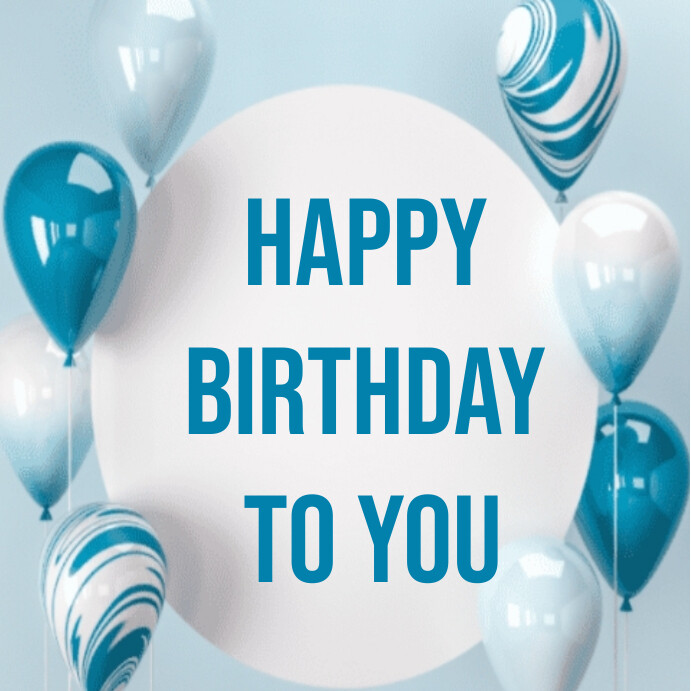 Happy birthday Instagram post Template | PosterMyWall