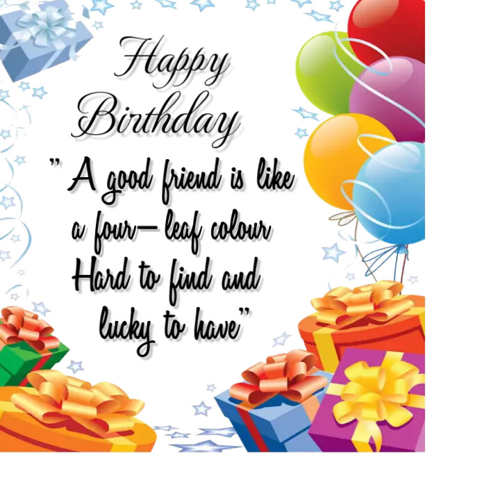 Happy Birthday Instagram post Template PosterMyWall