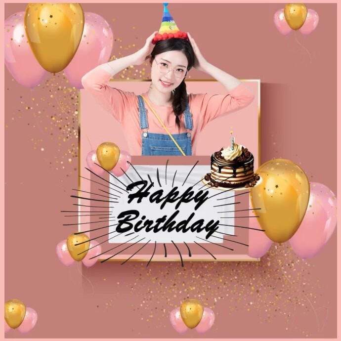 happy birthday instagram post Template PosterMyWall happy birthday instagram post Template PosterMyWall