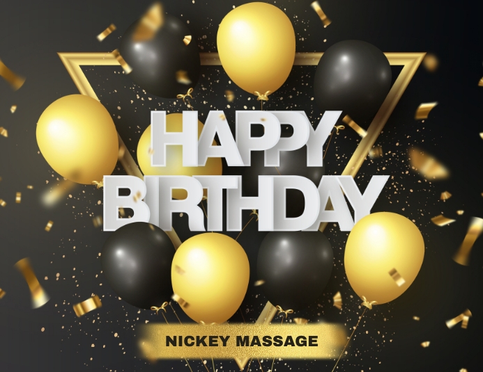 HAPPY BIRTHDAY INSTAGRAM POST TEMPLATE Folheto (US Letter)