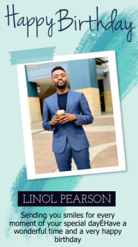 680 Happy Birthday Instagram Story Template Customizable Design Templates Postermywall