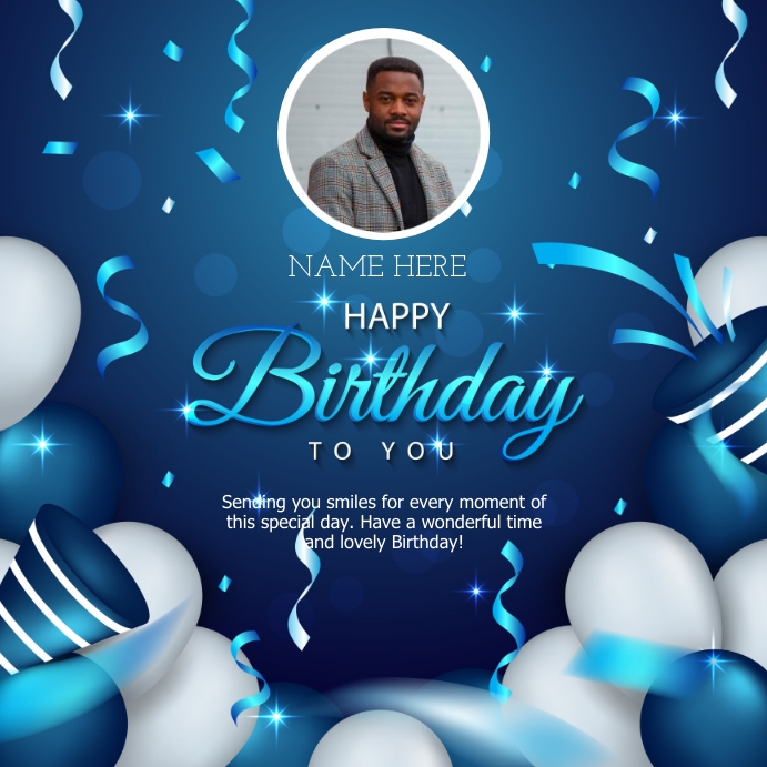 happy birthday INSTAGRAM STORY DESIGN Template PosterMyWall