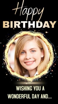 680 Happy Birthday Instagram Story Template Customizable Design Templates Postermywall