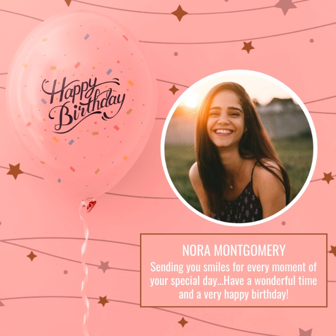 HAPPY BIRTHDAY INSTAGRAM STORY TEMPLATE PosterMyWall HAPPY BIRTHDAY INSTAGRAM STORY TEMPLATE PosterMyWall