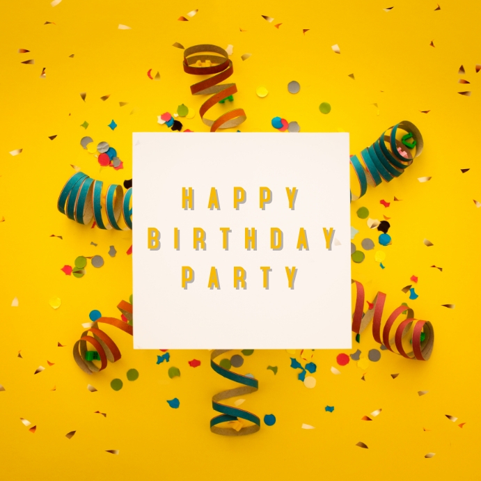 Happy Birthday Instagram Template PosterMyWall
