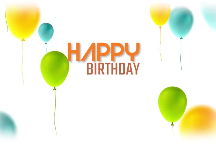 Copy of Happy Birthday Label ver 1 | PosterMyWall