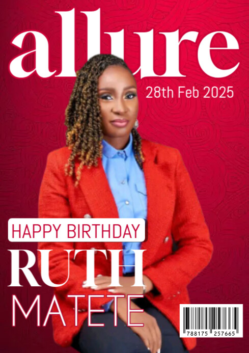 Bday Magazine HAPPY BIRTHDAY MAGAZINE COVER Template | PosterMyWall